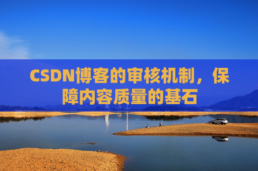 CSDN博客的审核机制，保障内容质量的基石